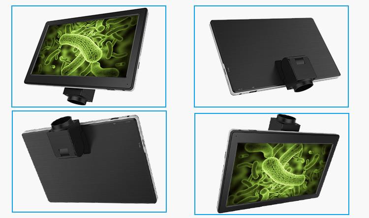 trinocular microscope LCD Screen